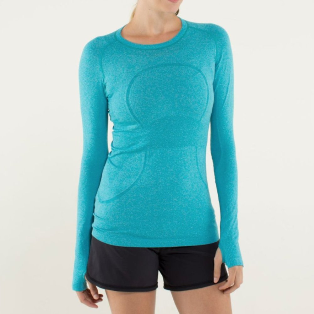 Lululemon Run Swiftly Tech Long Sleeve In Surge S… - image 2